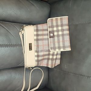 EUC Spartina 449 Hipster Crossbody Bag & Matching Snap Wallet